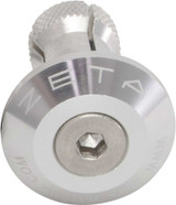 Zeta ZE48-7001 Zeta Bar End Plug Silver Ze48-7001