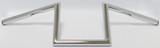 Harddrive 1" Z-Bar Dimpled 8" Chrome 21-231