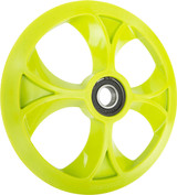 Slydog BOG100UNVSOLMAN Slydog Vortex Bogie Wheel 10" Green Alpha Wheel A/C Bog100Unvsolman