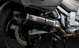 Yoshimura 1.32E+224 Yoshimura Exhaust Signature R-77 Slip-On Ss-Cf-Cf Dual 1.315E+224