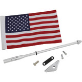 Show Chrome Folding Flag Pole - Chrome - Gl 1800 52-965