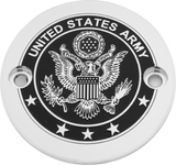 Custom Engraving ARM02-63 Custom Engraving M8 Timer Cover Army Chrome Arm02-63