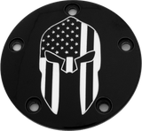 Custom Engraving Tc Timer Cover Punisher Black Patr22-04Bg