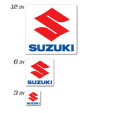 D-Cor 40-40-109 D-Cor Suzuki Icon Decal 6" Squared Suzuki Icon Decal 6" Squared 40-40-109