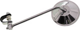 EMGO 20-06804 Emgo Round Clamp-On Mirror Silver 4" 20-06804