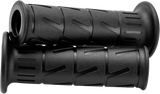 Domino Racing 6754.82.40.06-0 Domino Racing Strada Grips Kaw Replica 115Mm Black Pair 6754.82.40.06-0