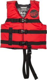 Fly Racing 221-30322 Fly Racing Child Flotation Vest Red/Black 221-30322