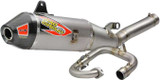 PRO CIRCUIT 0332345F Pro Circuit Ti-6 Ti System W/Carbon Cap Yz450F '23 0332345F