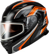 Gmax M20139283 Gmax Md-01S Transistor Snow Helmet Orange/Black Xs M20139283