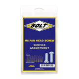 BOLT SV-M6PAN Bolt M6 Pan Head Phillips Assortment 120 Piece Kit Sv-M6Pan