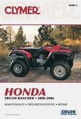 CLYMER CM2002 Clymer Repair Manual Hon Trx350 Rancher Cm2002
