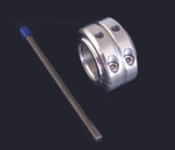 Modquad Axle Locking Nut - Double (Silver) Ax1-3