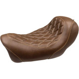 MUSTANG 75043 Mustang Wide Tripper Seat - Diamond - Brown 75043