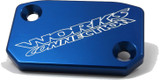 Works Front Brake Cover (Blue) 21-060