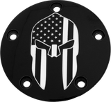 Custom Engraving Tc Timer Cover Spartain Black Patr20-04Bg