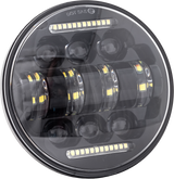 Letric Lighting Co LLC-LHC-5D Letric Lighting Co 5.75" Led Headlight Black Llc-Lhc-5D