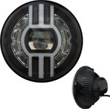 Cyron ABIG7B2-B Cyron Headlight 7" Beast 2 Black W/Driving Light Abig7B2-B
