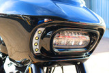 Baggernation Quad-Pod Front Light Kit Satin Qplk-S