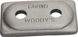 Woodys ADG-3775-48 Woodys Double Grand Digger Support Plates Aluminum 48/Pk Adg-3775-48