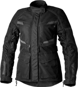 Rst 103227BLK-16 Rst Ladies Maverick Evo Ce Jacket Black/Black Textile Xl 103227Blk-16
