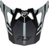 Fly Racing 73-0040 Fly Racing Formula Cp Krypton Visor Matte Grey/Black Ys-S 73-0040