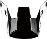 Fly Racing 73-91132 Fly Racing Youth Rayce Helmet Visor Black/White/Grey Ys-Yl 73-91132