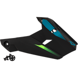 Gmax G0464418 Gmax Mx-46 Compound Visor Matte Hi-Vis Grn/Blk/Blu Md-3X G0464418