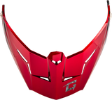 Gmax G074152 Gmax Md-74 Visor W/Screws Striker Blk/Grey/Red Metallic G074152