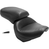 MUSTANG 75268 Mustang Seat - Vintage - Wide - Touring - Without Driver Backrest - One-Piece - Smooth - Black - Xvs 75268
