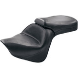 Mustang Seat - Vintage - Wide - Touring - Without Driver Backrest - One-Piece - Smooth - Black - Vn900 76127