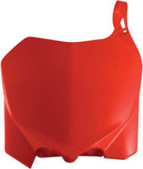 ACERBIS 2141850227 Acerbis Front Number Plate Red 2141850227