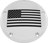 Custom Engraving 7   Tc Derby Cover American Flag Chrome Patr21-12