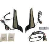 CUSTOM DYNAMICS CDFASCIADCSS6C Custom Dynamics Panel Lights - Chrome - Smoke Lens Cd-Fasciadcss6C