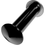 JOKER MACHINE 03022B Joker Machine Hole Plug - Mirror - Handlebar End - Flush-Mounted - Black - Each 03-022B