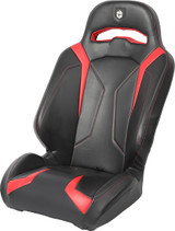 Pro Armor Le Suspension Seat Black/Red P141S188Rd