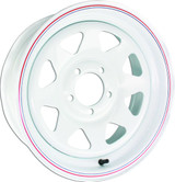 Awc 2024012-W Awc 8 Spoke Steel Trailer Wheel 12"X4" 2024012-W