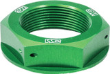 Works Steering Stem Nut (Green) 24-338