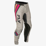 Fly Racing C378-73426 Fly Racing Youth Lite Vice Pant Ca/Ny Light Grey/Pink/Coral Sz 26 C378-73426