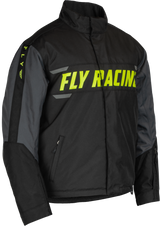 Fly Racing 470-5503S Fly Racing Outpost Jacket Black/Grey/Hi-Vis Sm 470-5503S