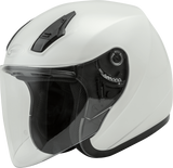 Gmax G317085N Gmax Of-17 Open-Face Helmet Pearl White Md G317085N