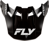 Fly Racing 73-4363 Fly Racing Formula Cc Objective Visor Black/White Xl/2X 73-4363