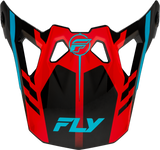 Fly Racing 73-0042 Fly Racing Formula Cp Krypton Visor Red/Black/Blue Ys-S 73-0042