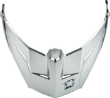Gmax G074153 Gmax Md-74 Visor W/Screws Striker Silver/Blue Metallic G074153