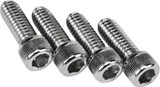 Harddrive 57-0023-4 Harddrive Allen Bolts Chrome 4/Pk For Handlebar Clamp 57-0023-4