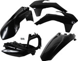 ACERBIS 2314310001 Acerbis Plastic Kit Black 2314310001