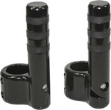 LINDBY BL715 Lindby Clamp-On Pegs Blk W/ Wide O Ring For 1 1/2" Bar Bl715
