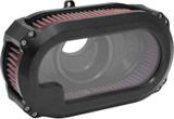 Kens Factory NXT-05B Kens Factory Nl Air Cleaner W/Glass `23Cvo `24 Rg Flhx Blkw/Blk Nxt-05B