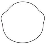 Vertex Clutch Cover Gasket 817200 Vertex Clutch Cover Gasket 817200