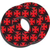 FACTORY EFFEX 0867904 Factory Effex Grip Donuts - Iron Cross 08-67904