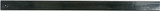 Garland Hyfax Slide Black 45.00" Garland# 07-45.00-1-01-01 230731